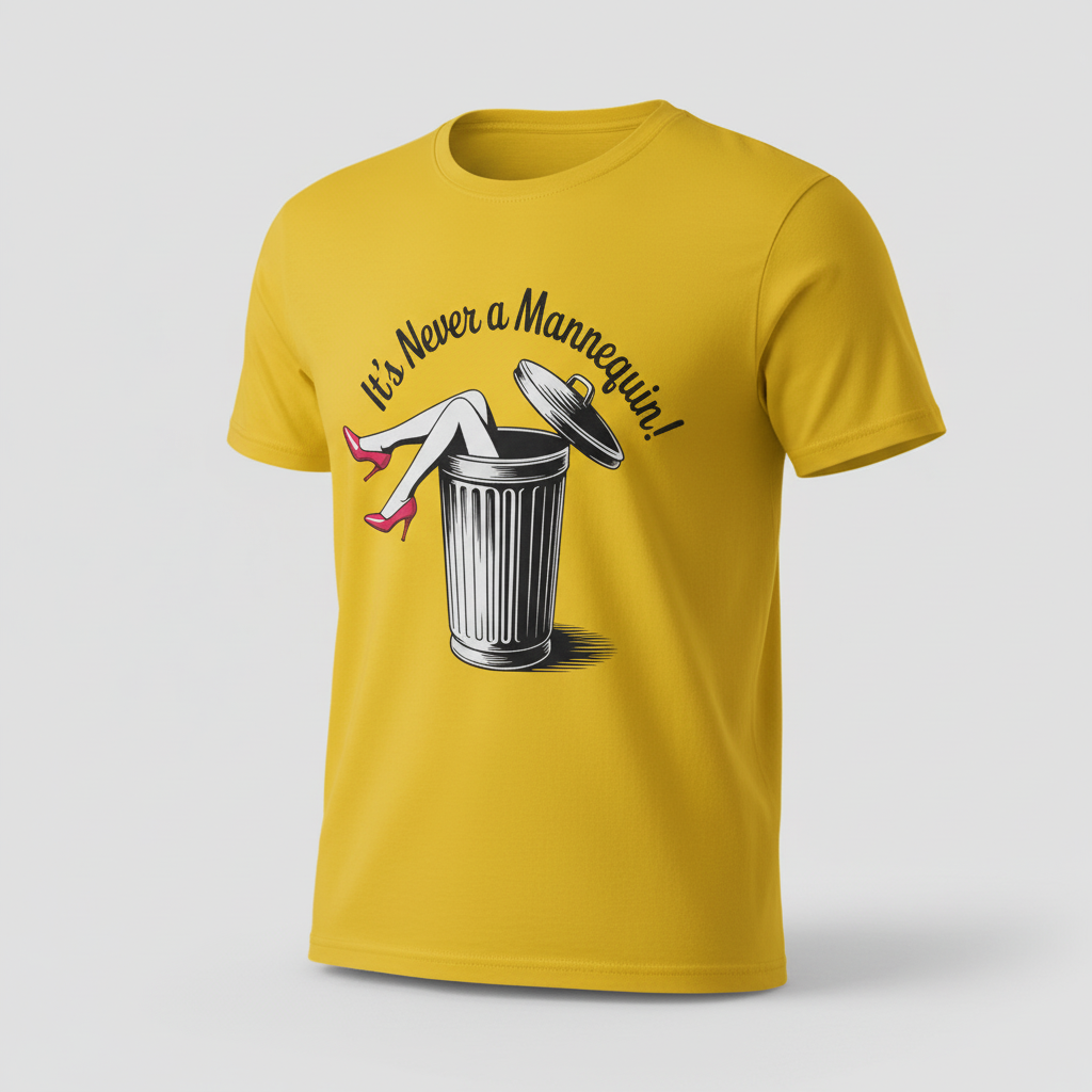 It's Never a Mannequin T-Shirt_space