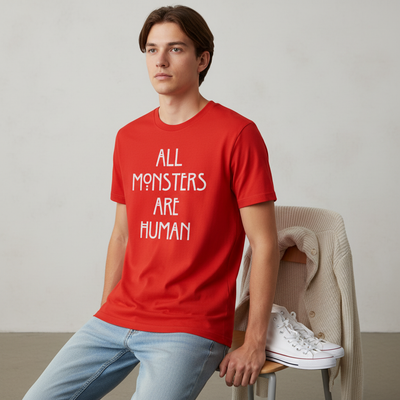 All Monsters Are Human T-Shirt_pairing