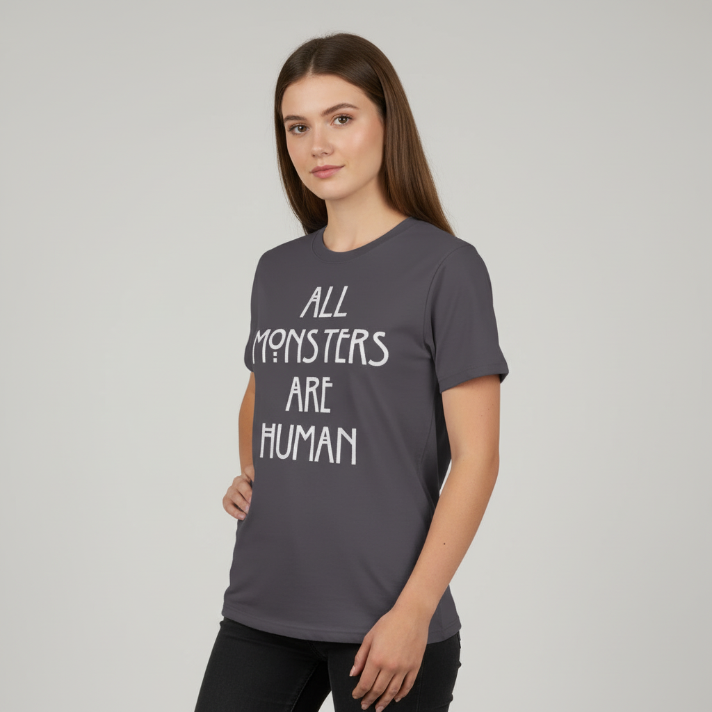 All Monsters Are Human T-Shirt_benefit
