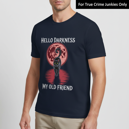 Hello Darkness Cat T-Shirt_hero
