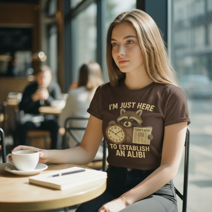 Alibi Raccoon T-Shirt_use