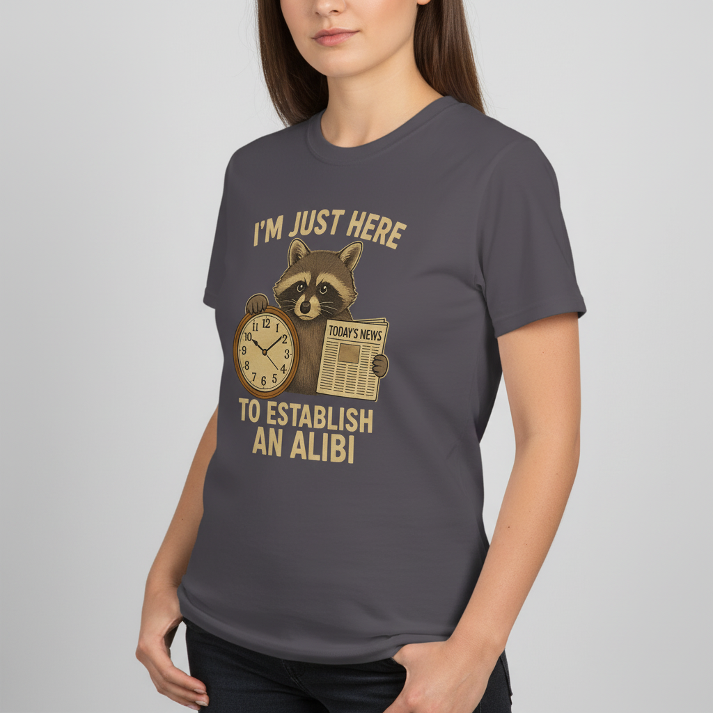 Alibi Raccoon T-Shirt_benefit