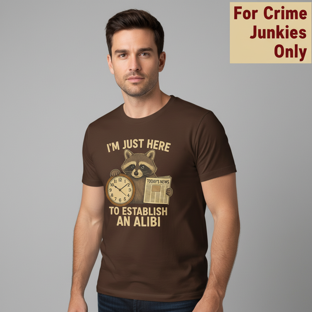 Alibi Raccoon T-Shirt_hero