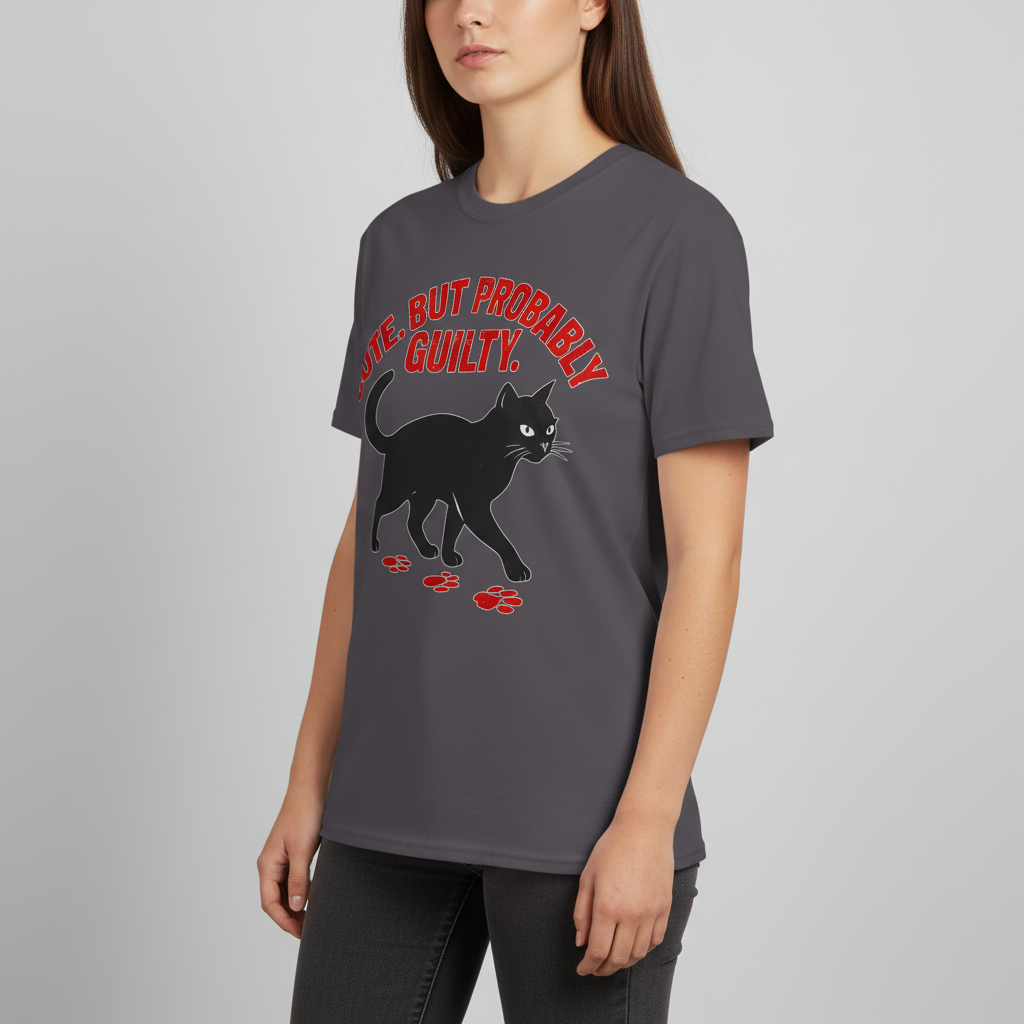 Cute But Probably Guilty T-Shirt_benefit