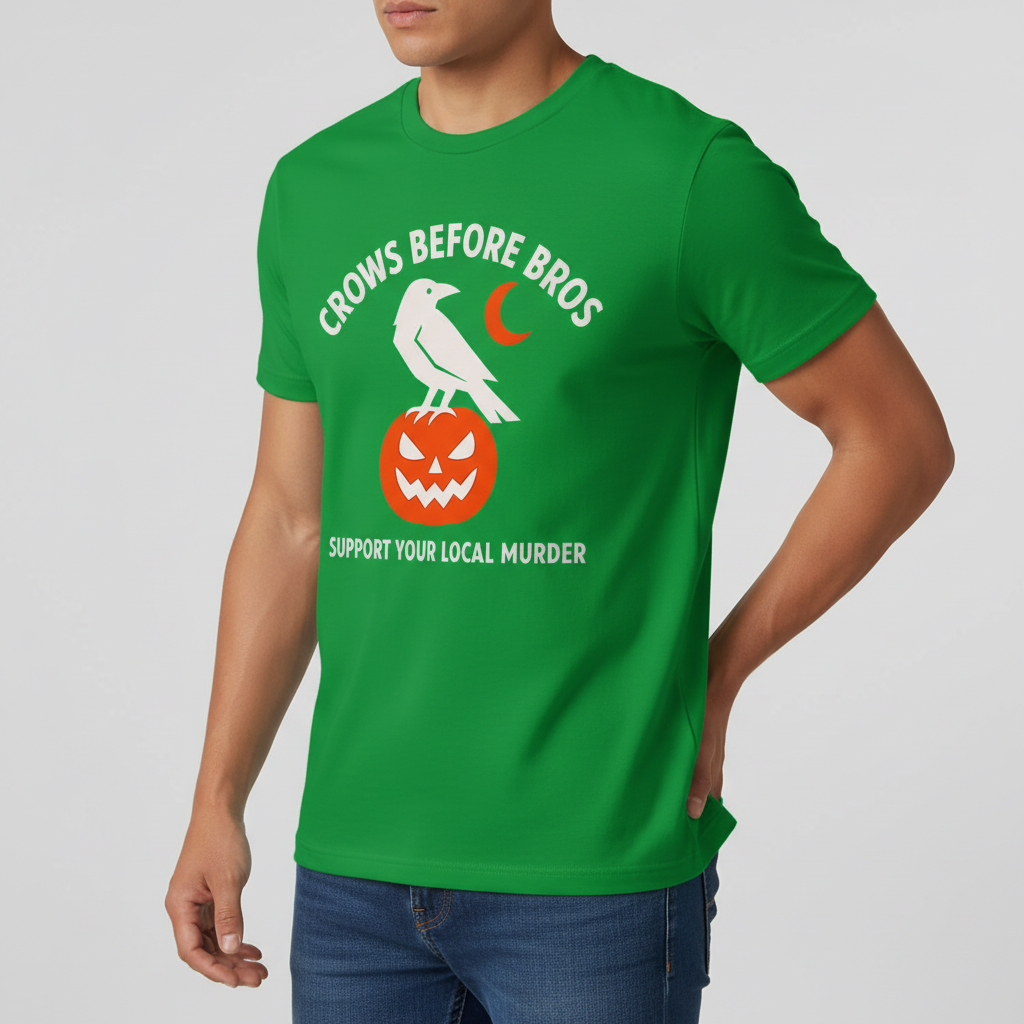 Crows Before Bros T-Shirt_benefit