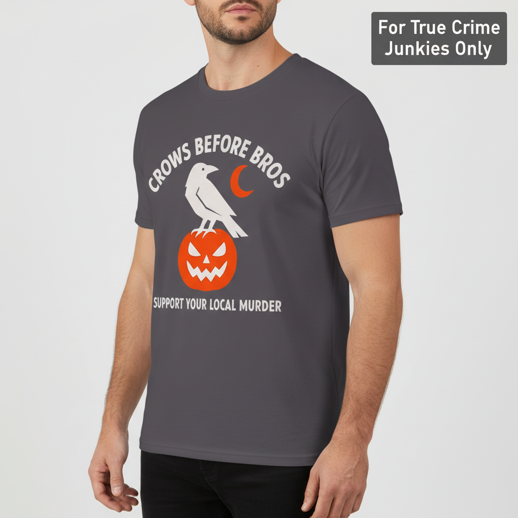 Crows Before Bros T-Shirt_hero