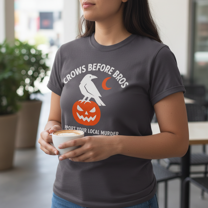 Crows Before Bros T-Shirt_lifestyle