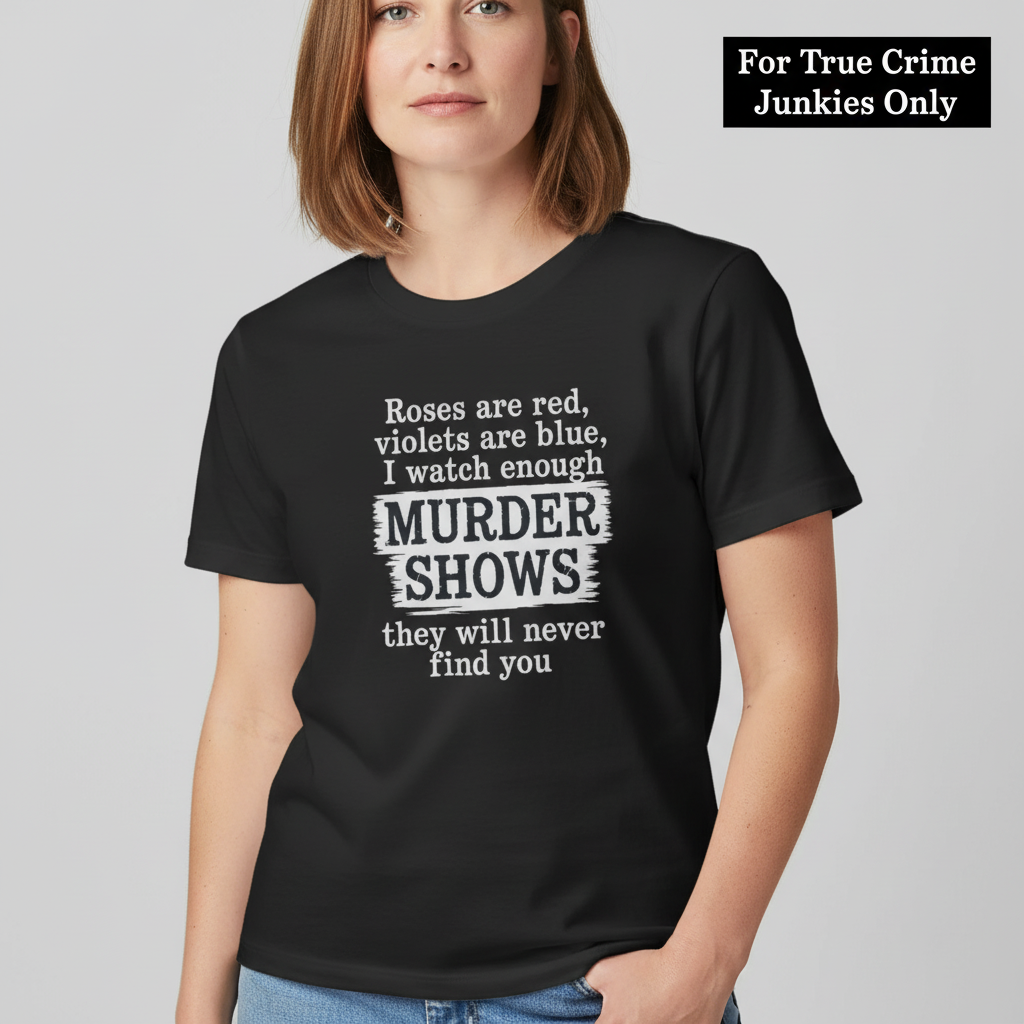 Murder Shows Poetry T-Shirt_hero