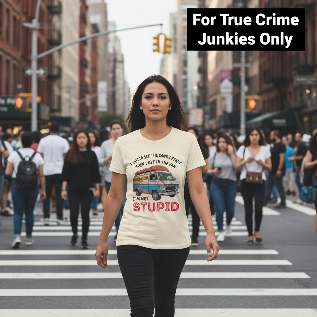 Not Stupid Candy Van T-Shirt_crowd_standout