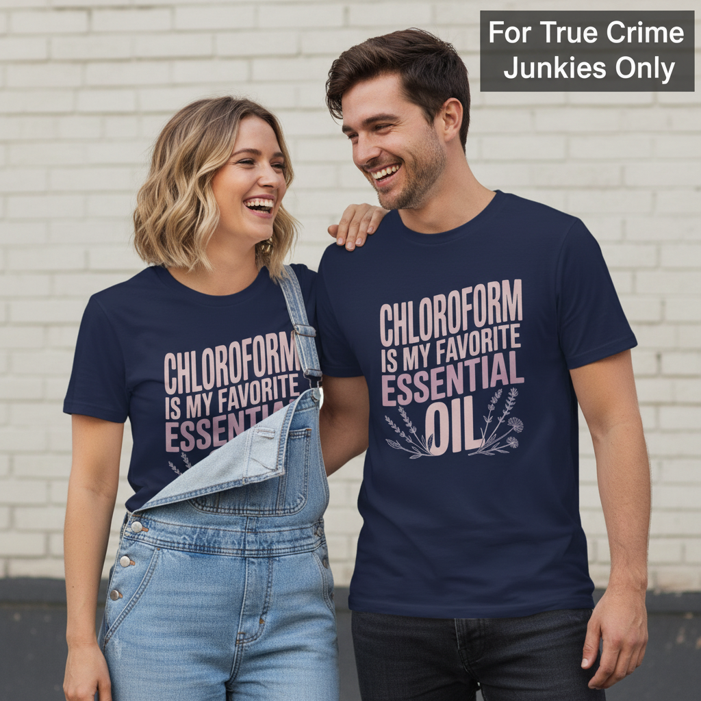 Chloroform Essential Oil T-Shirt_duo_couple