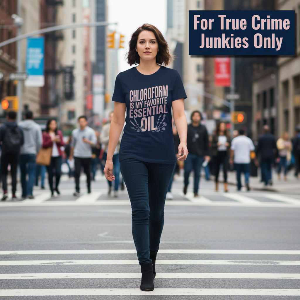 Chloroform Essential Oil T-Shirt_crowd_standout