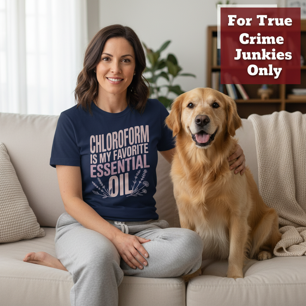 Chloroform Essential Oil T-Shirt_pet_companion
