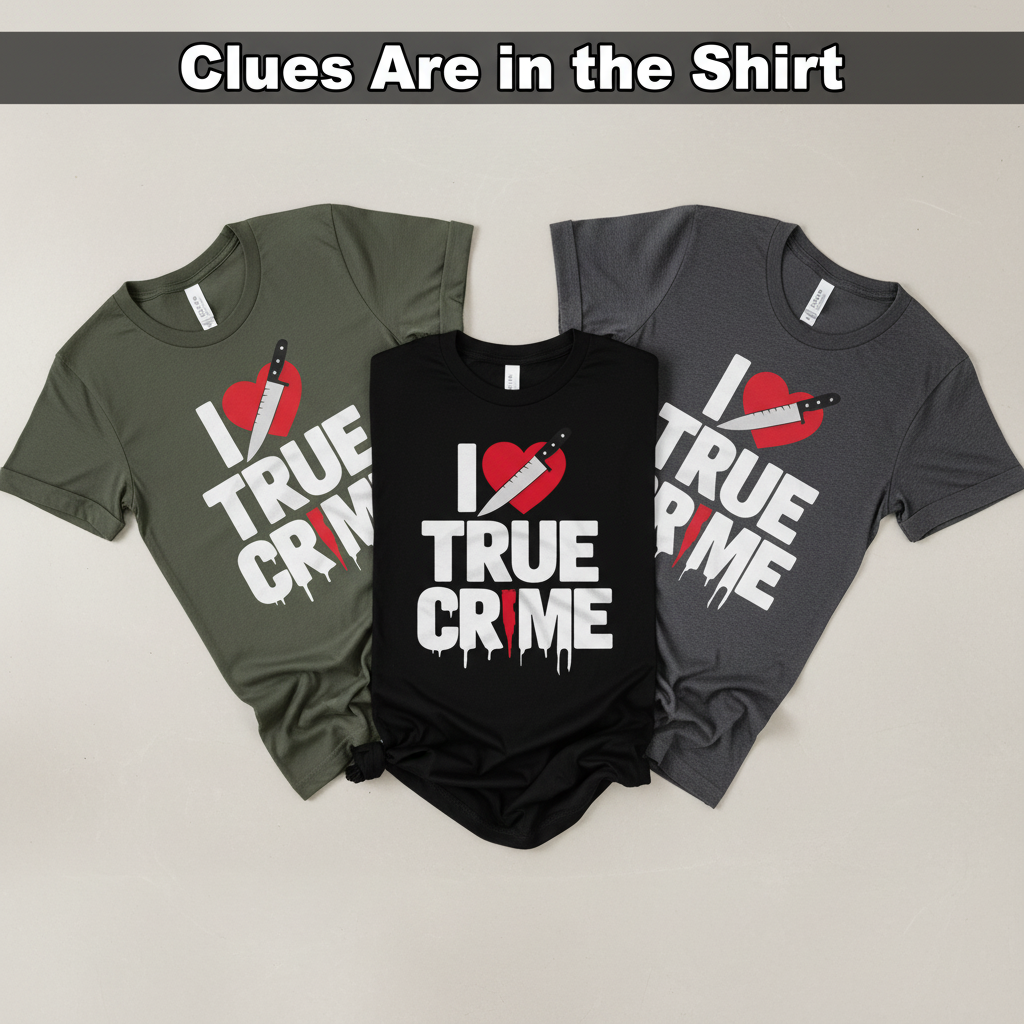 I Love True Crime T-Shirt_color_fan