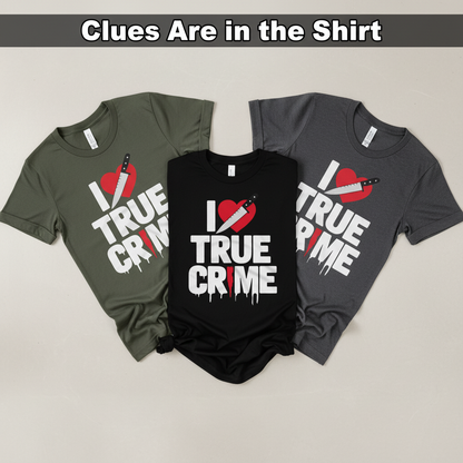 I Love True Crime T-Shirt_color_fan