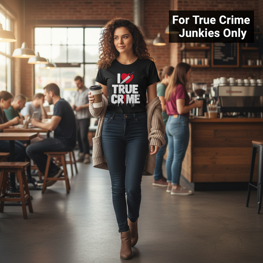 I Love True Crime T-Shirt_crowd_standout