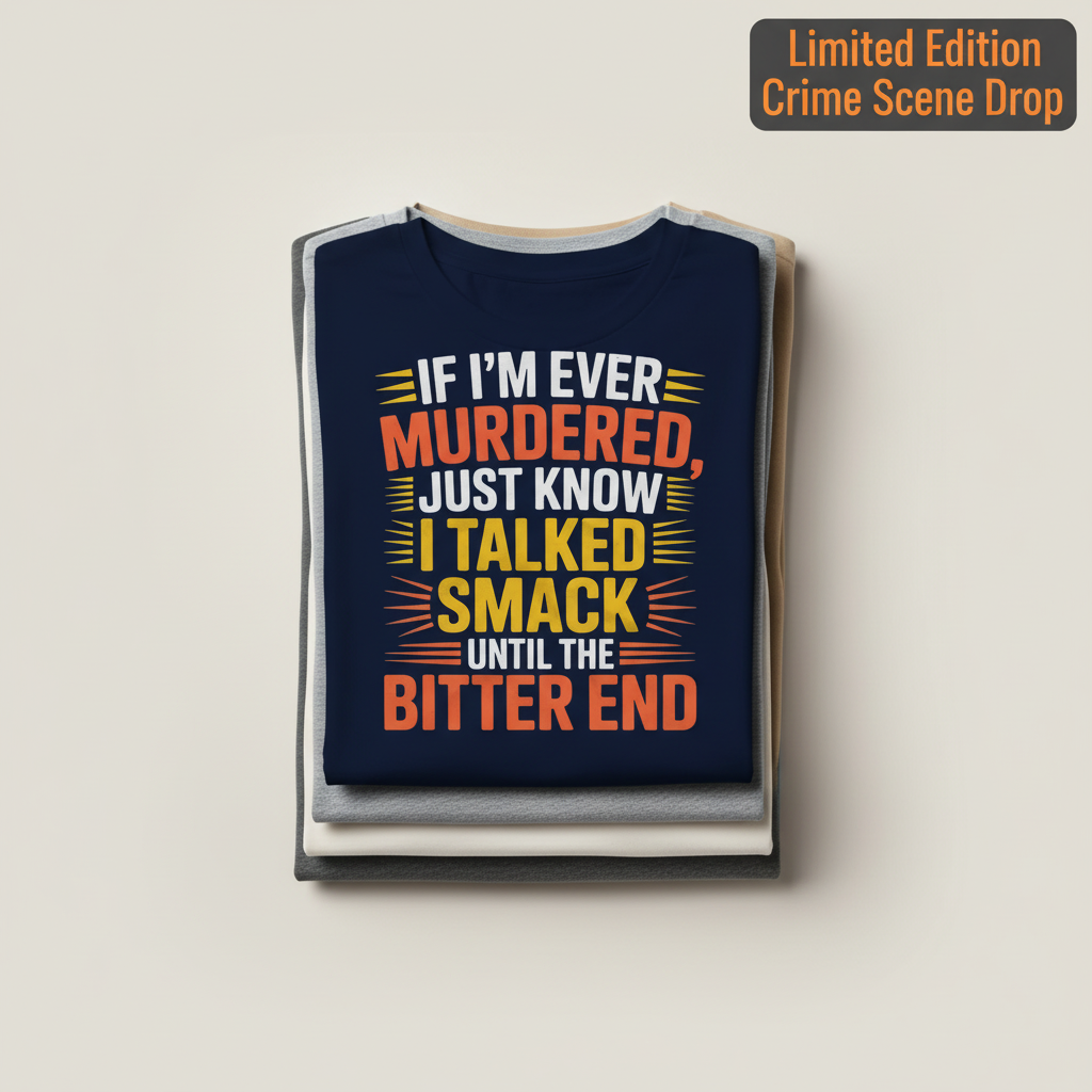 Talked Smack T-Shirt_stacked_flatlay