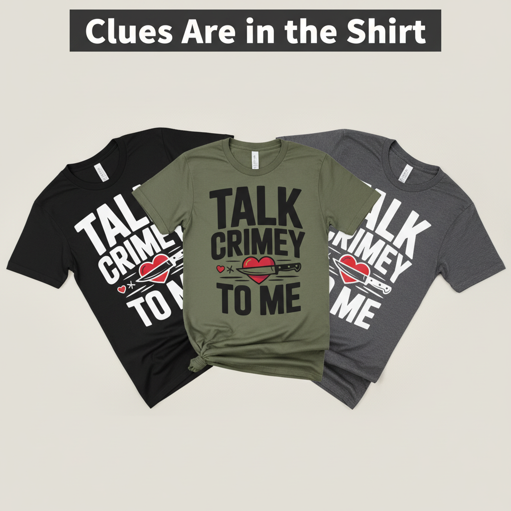 Talk Crimey To Me T-Shirt_color_fan
