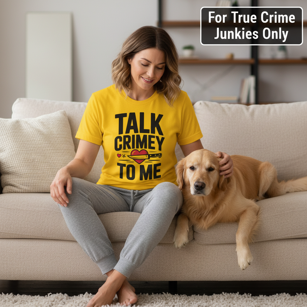 Talk Crimey To Me T-Shirt_pet_companion