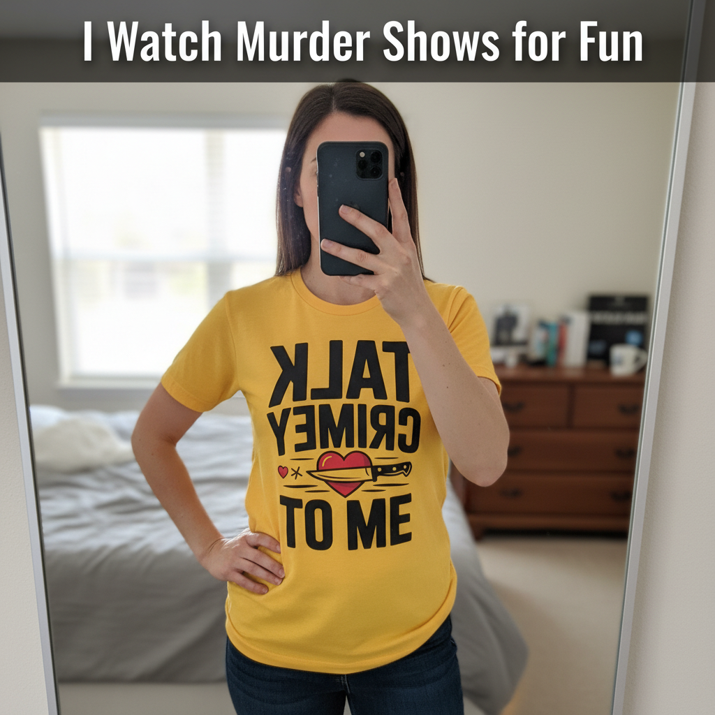 Talk Crimey To Me T-Shirt_mirror_selfie