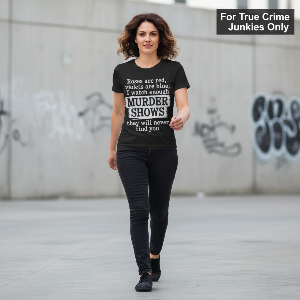 Murder Shows Poetry T-Shirt_dynamic