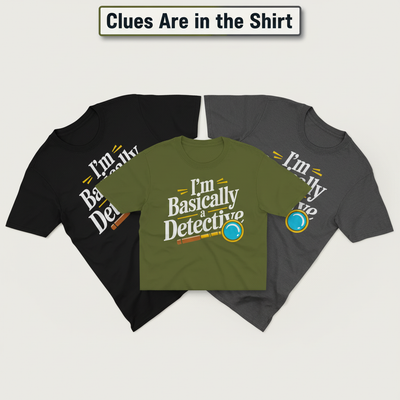 Basically a Detective T-Shirt_color_fan