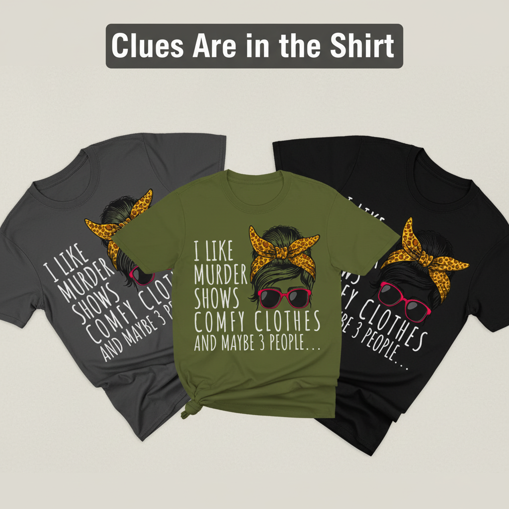 Murder Shows & Chill - T-Shirt_color_fan