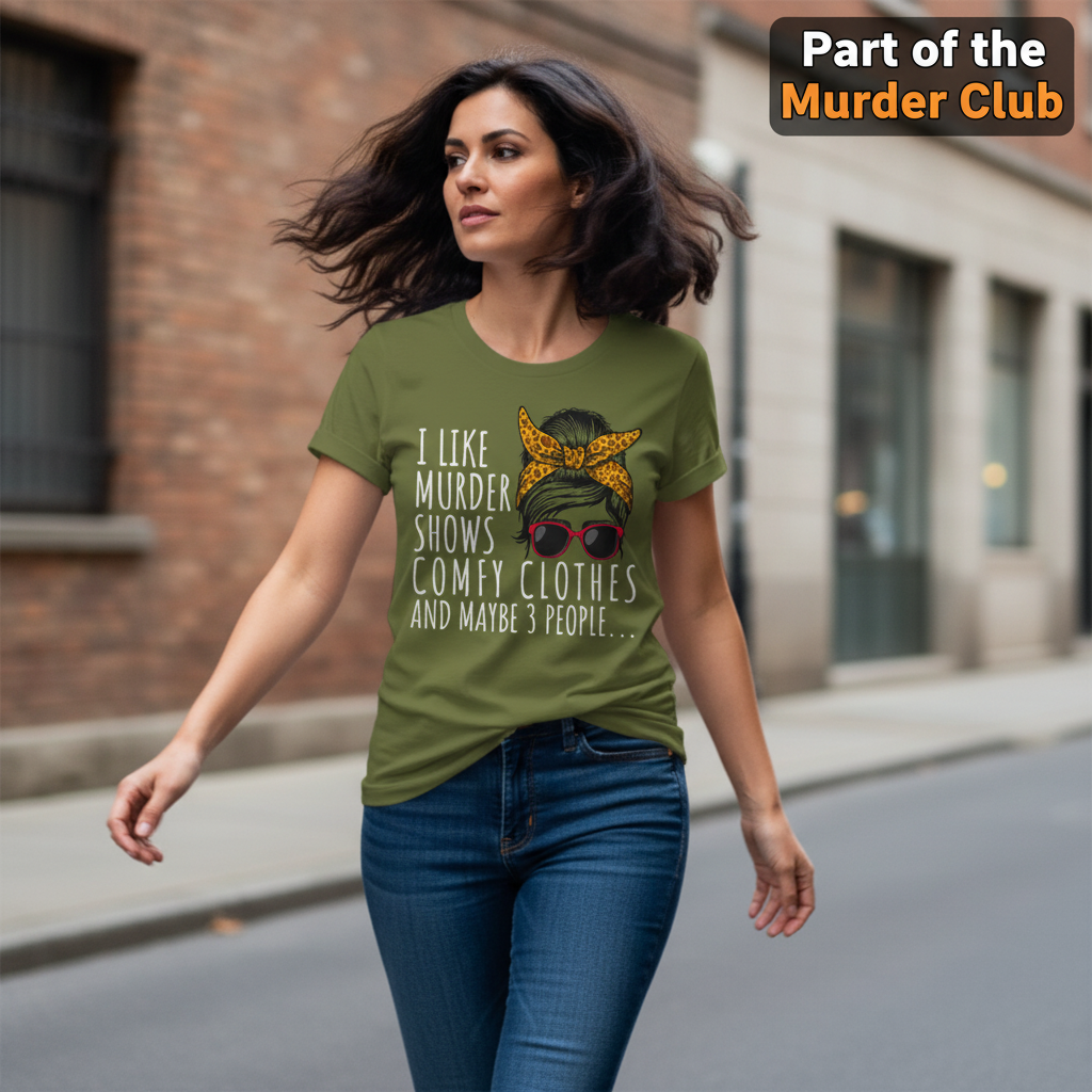 Murder Shows & Chill - T-Shirt_dynamic