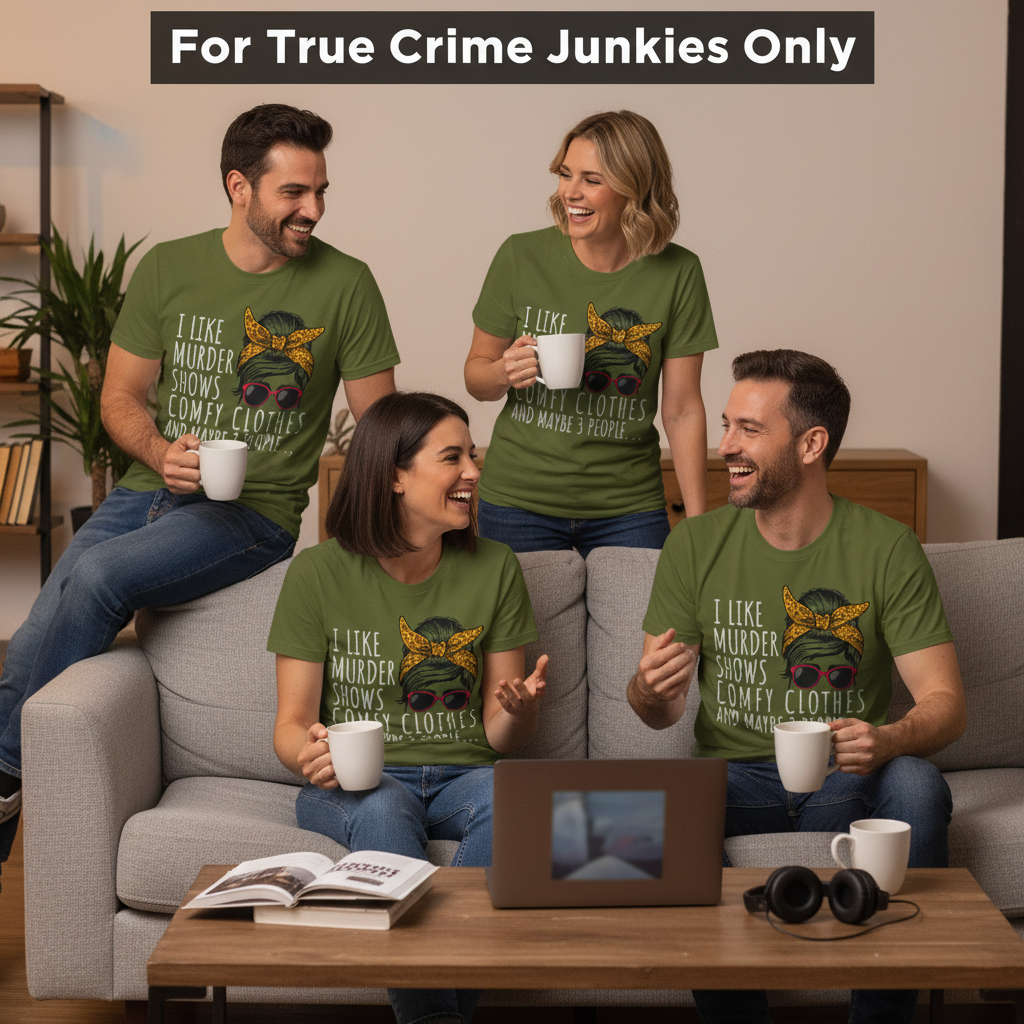 Murder Shows & Chill - T-Shirt_squad_shot
