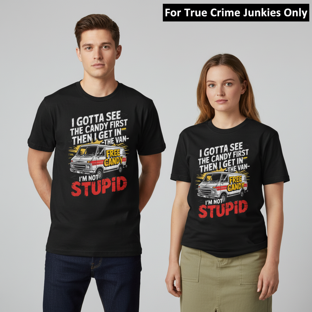 Not Stupid Candy Van T-Shirt_duo_couple