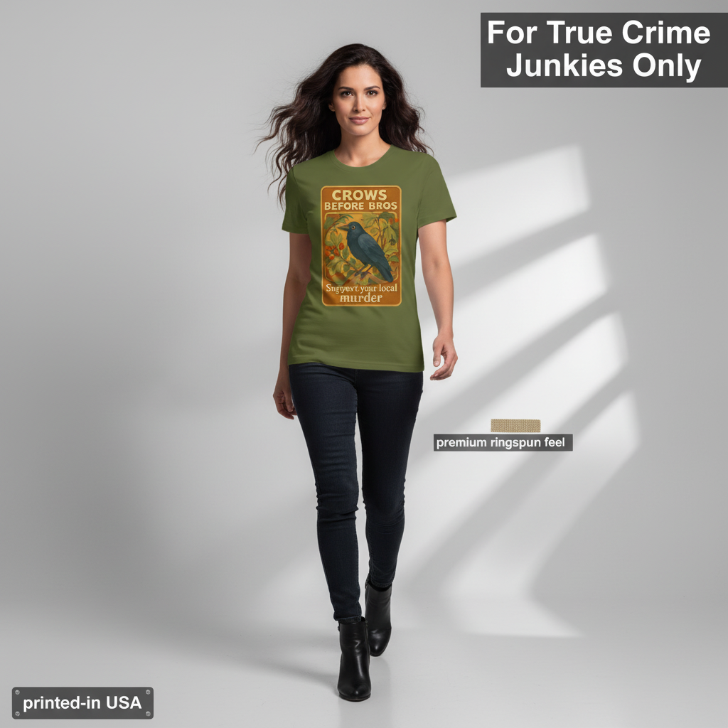 Crows Before Bros T-Shirt_dynamic