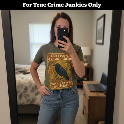 Crows Before Bros T-Shirt_mirror_selfie