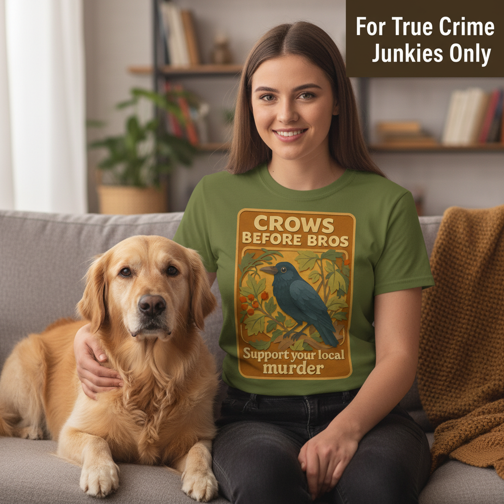 Crows Before Bros T-Shirt_pet_companion