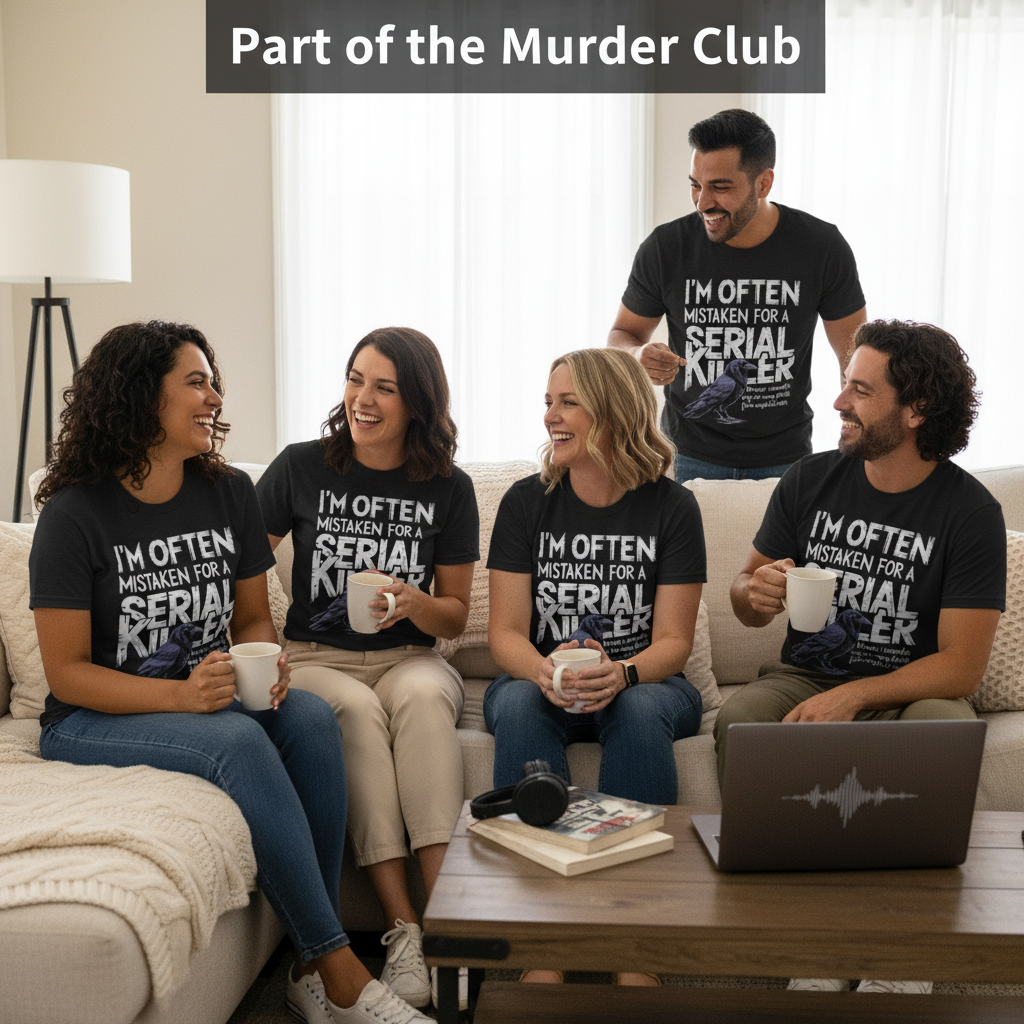 Serial Killer Vibes T-Shirt_squad_shot