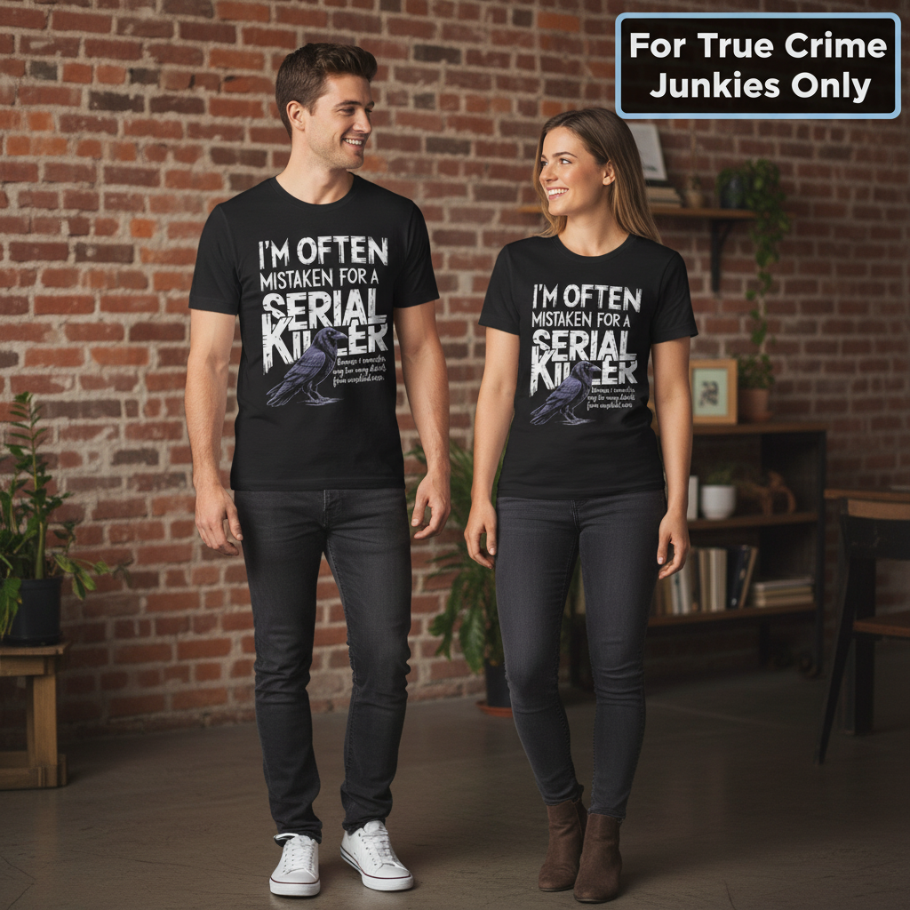 Serial Killer Vibes T-Shirt_duo_couple