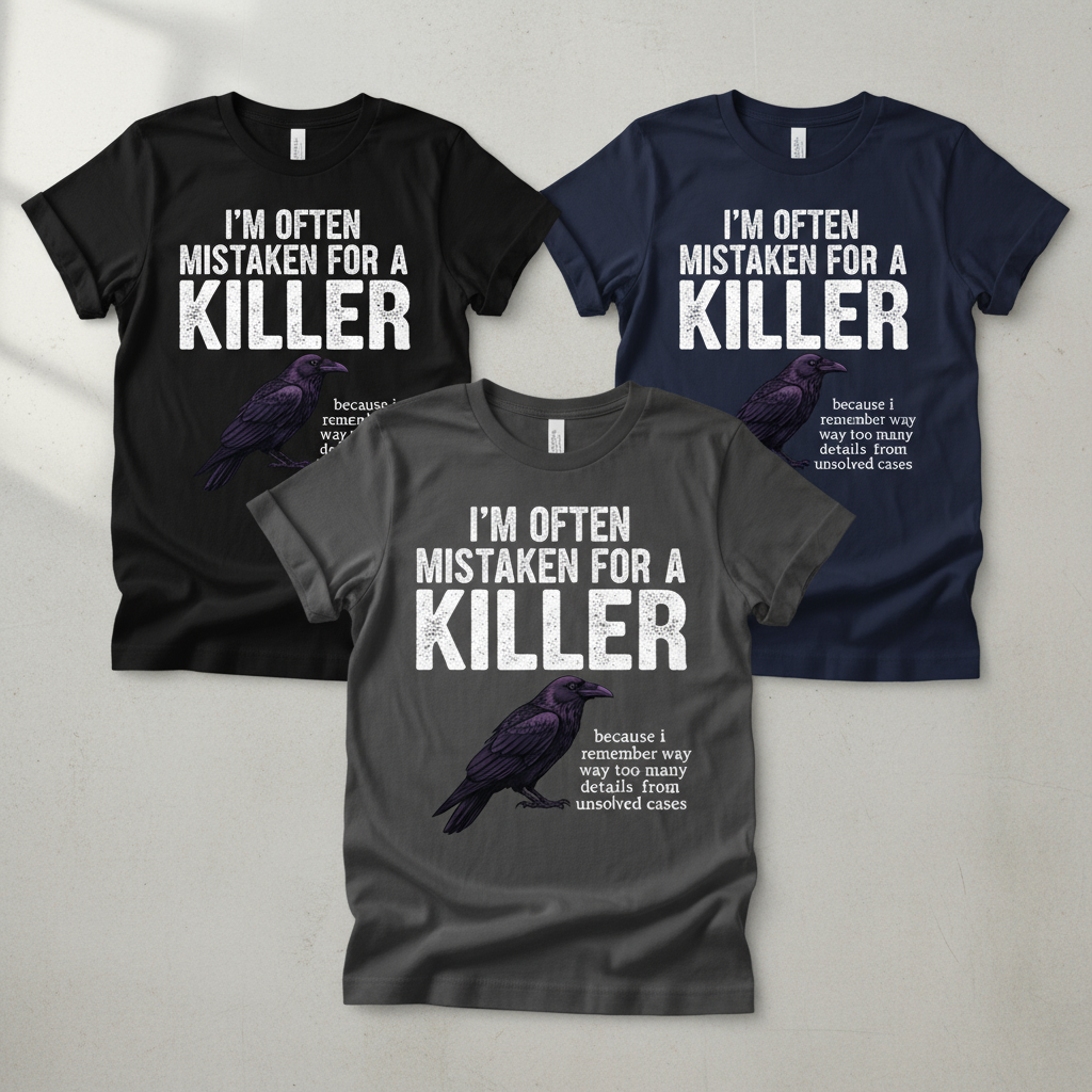 Serial Killer Vibes T-Shirt_color_fan