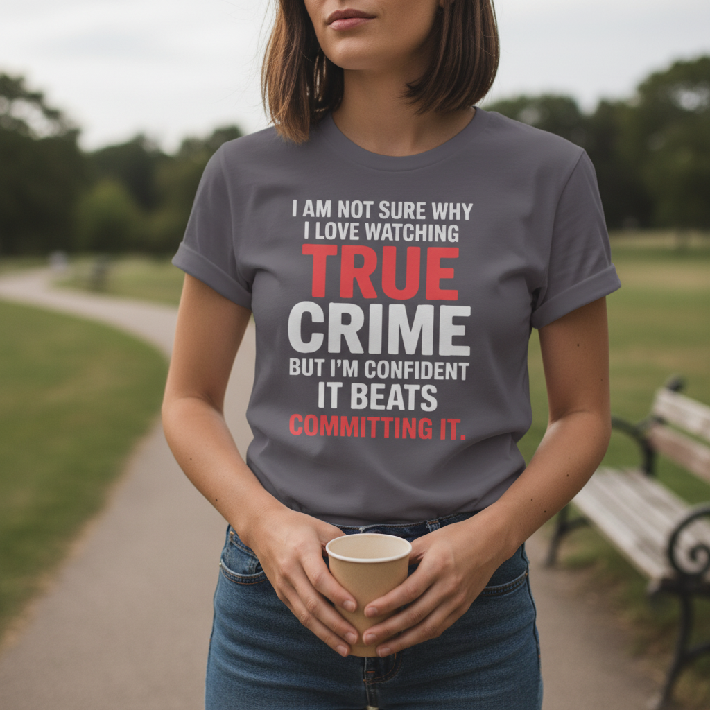 True Crime Obsession T-Shirt_lifestyle