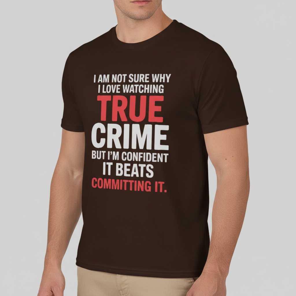 True Crime Obsession T-Shirt_space
