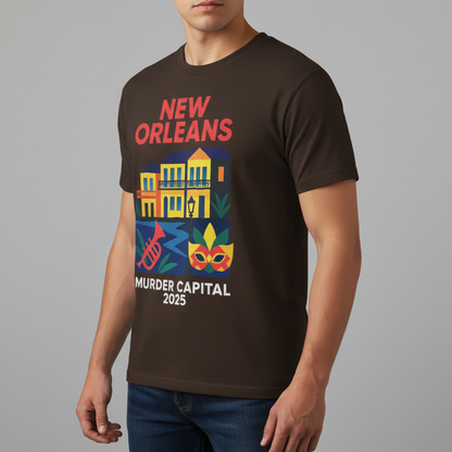 New Orleans Murder Capital 2025 T-Shirt_benefit