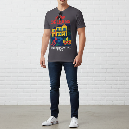 New Orleans Murder Capital 2025 T-Shirt_pairing