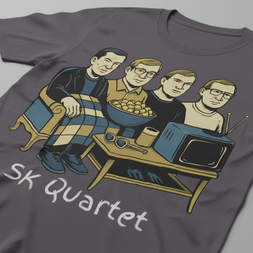 True Crime Couch Club T-Shirt_closeup