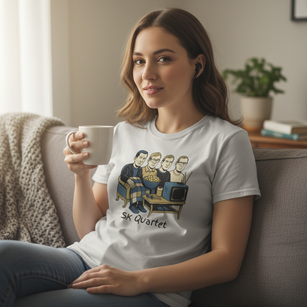 True Crime Couch Club T-Shirt_use