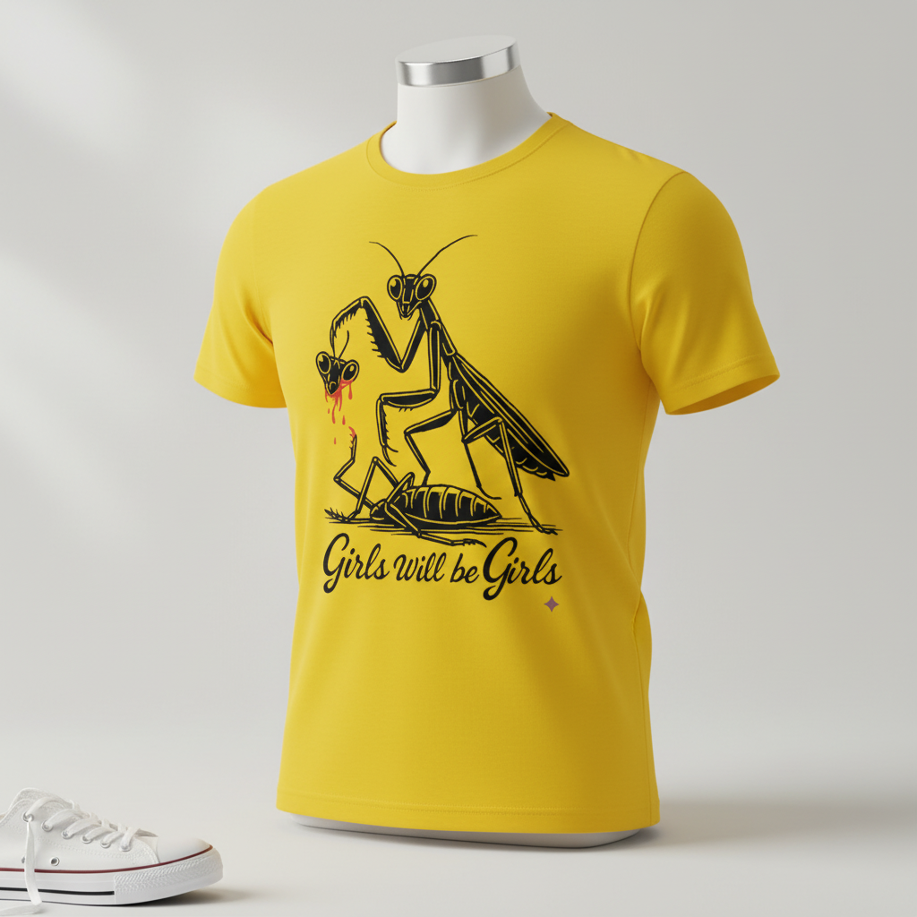Girls Will Be Girls T-Shirt_space