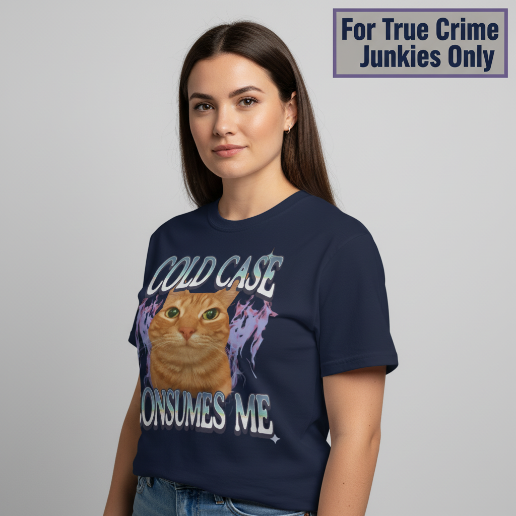 Cold Case Cat T-Shirt_hero