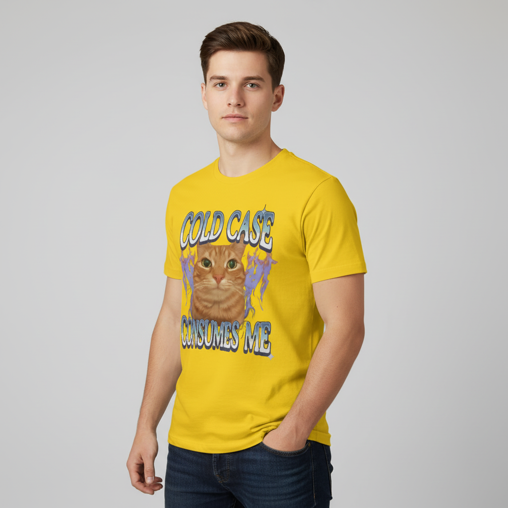 Cold Case Cat T-Shirt_benefit