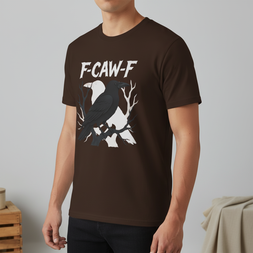F-CAW-F Raven Attitude T-Shirt_space