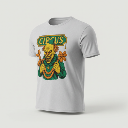 Creepy Circus Clown T-Shirt_space