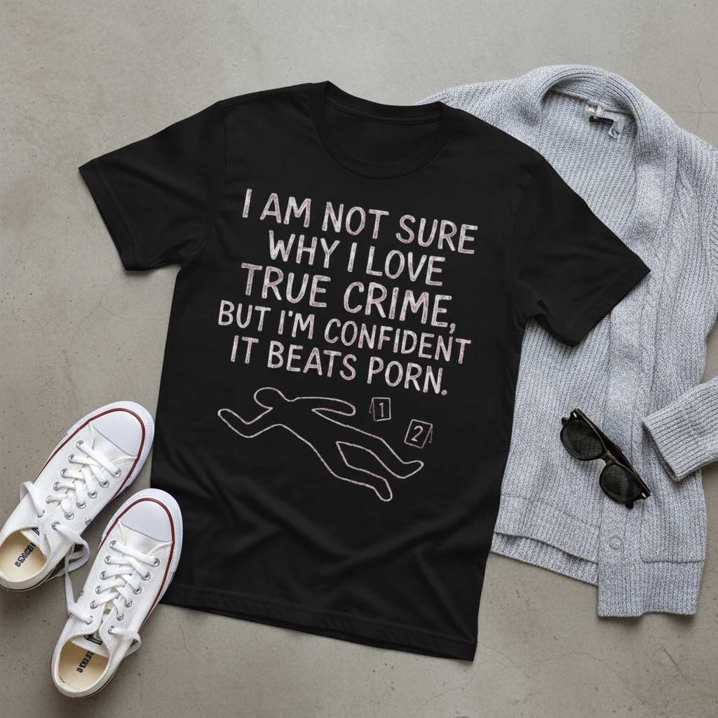 True Crime Addiction T-Shirt_pairing