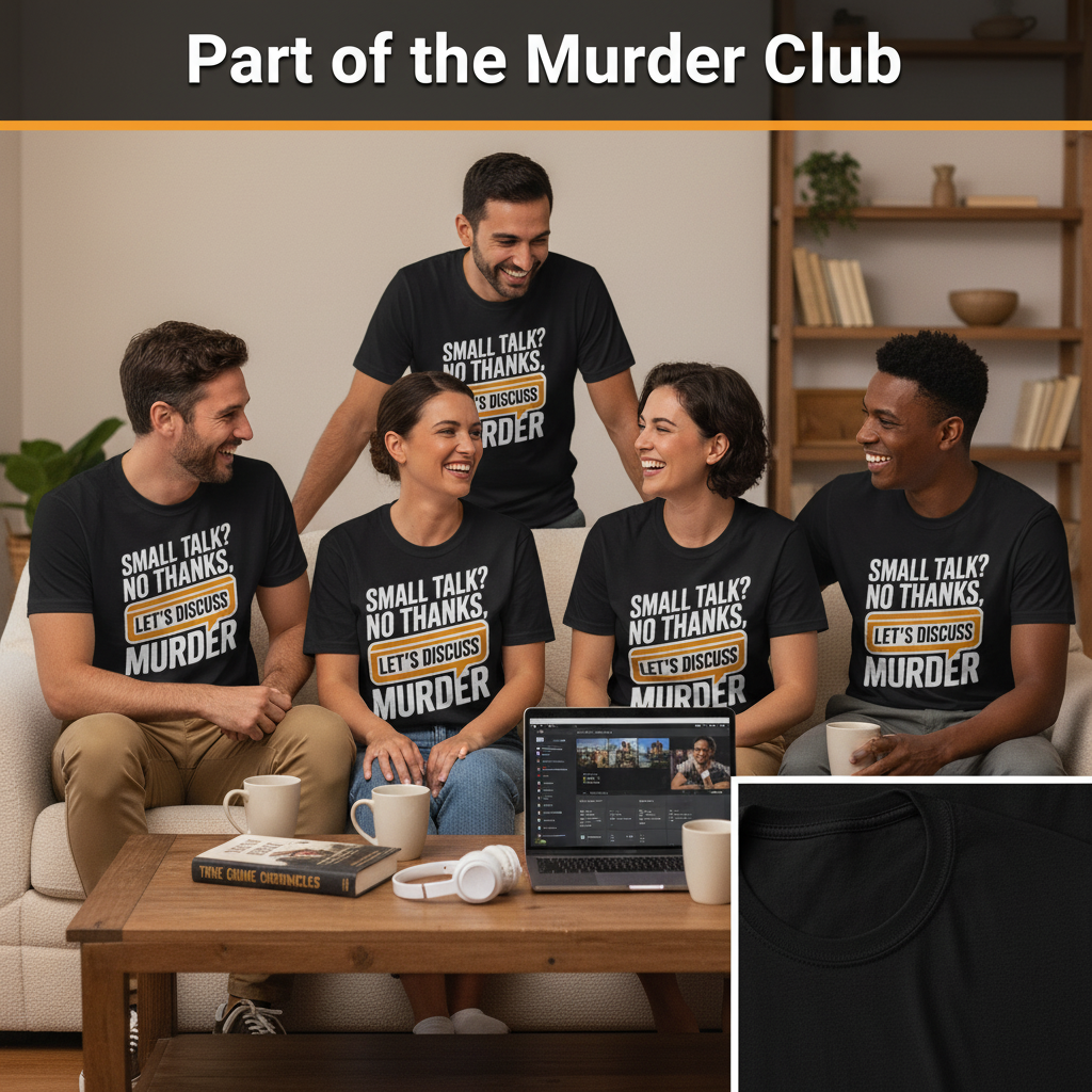 Let's Discuss Murder T-Shirt_squad_shot