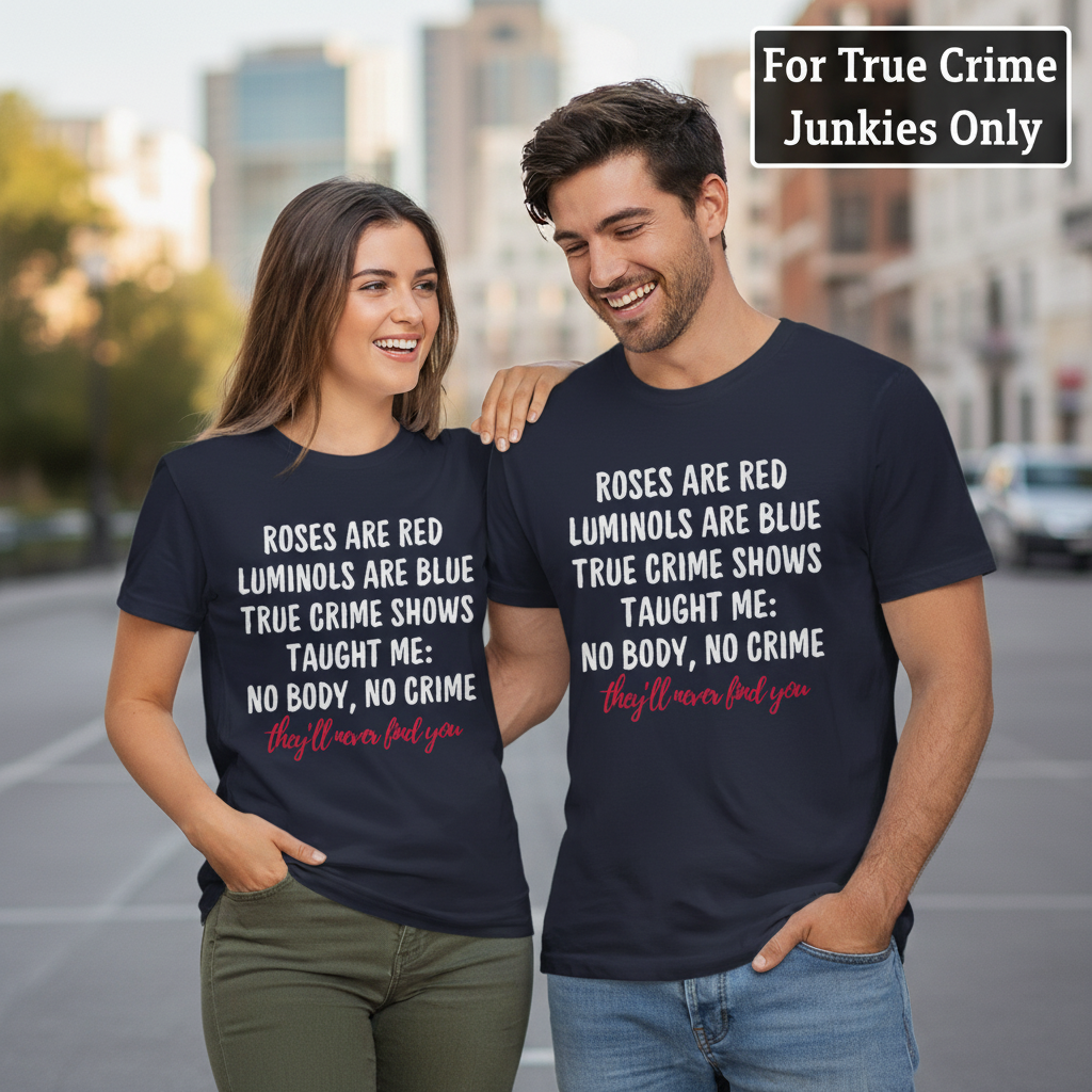 They Will Never Find You T-Shirt_duo_couple