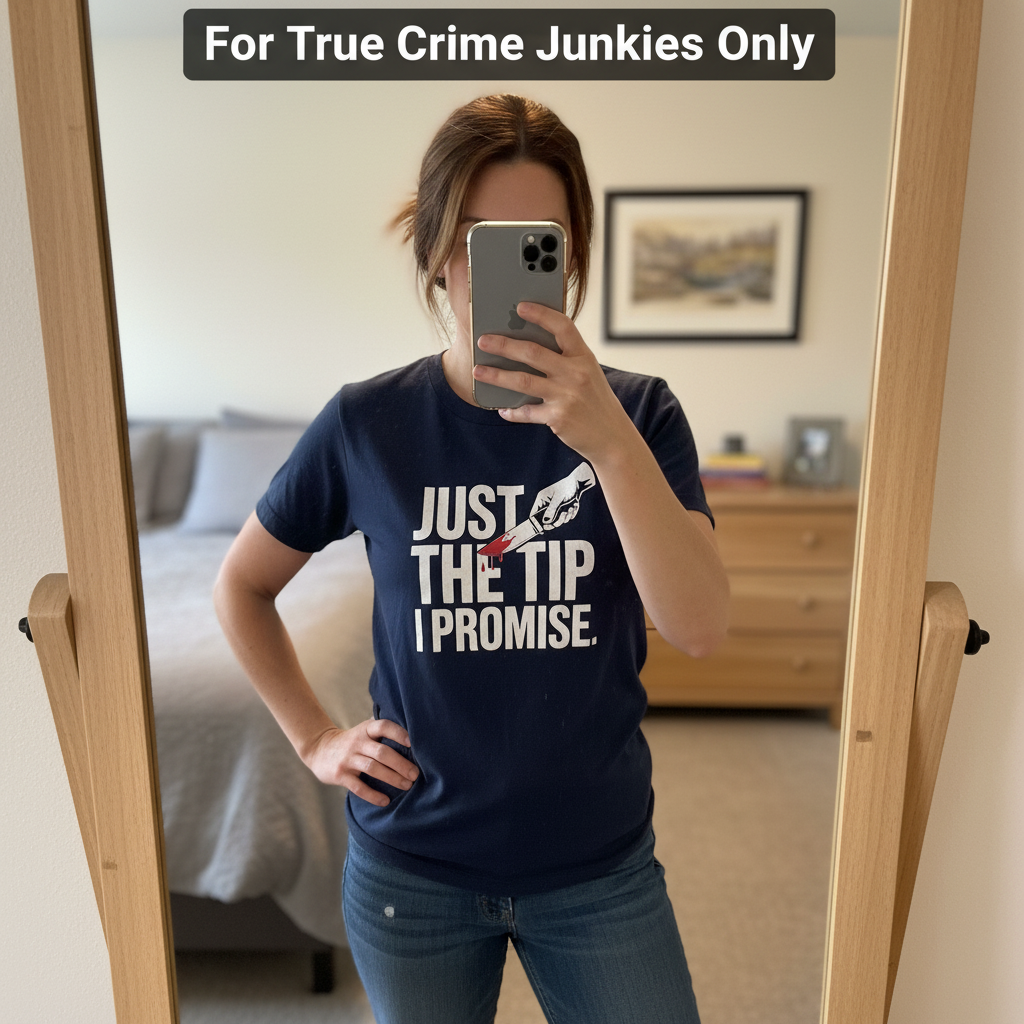 Just the Tip I Promise T-Shirt_mirror_selfie